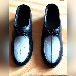 Vintage 1960s Barbie Ken Doll black white shoes loafers country clubbing